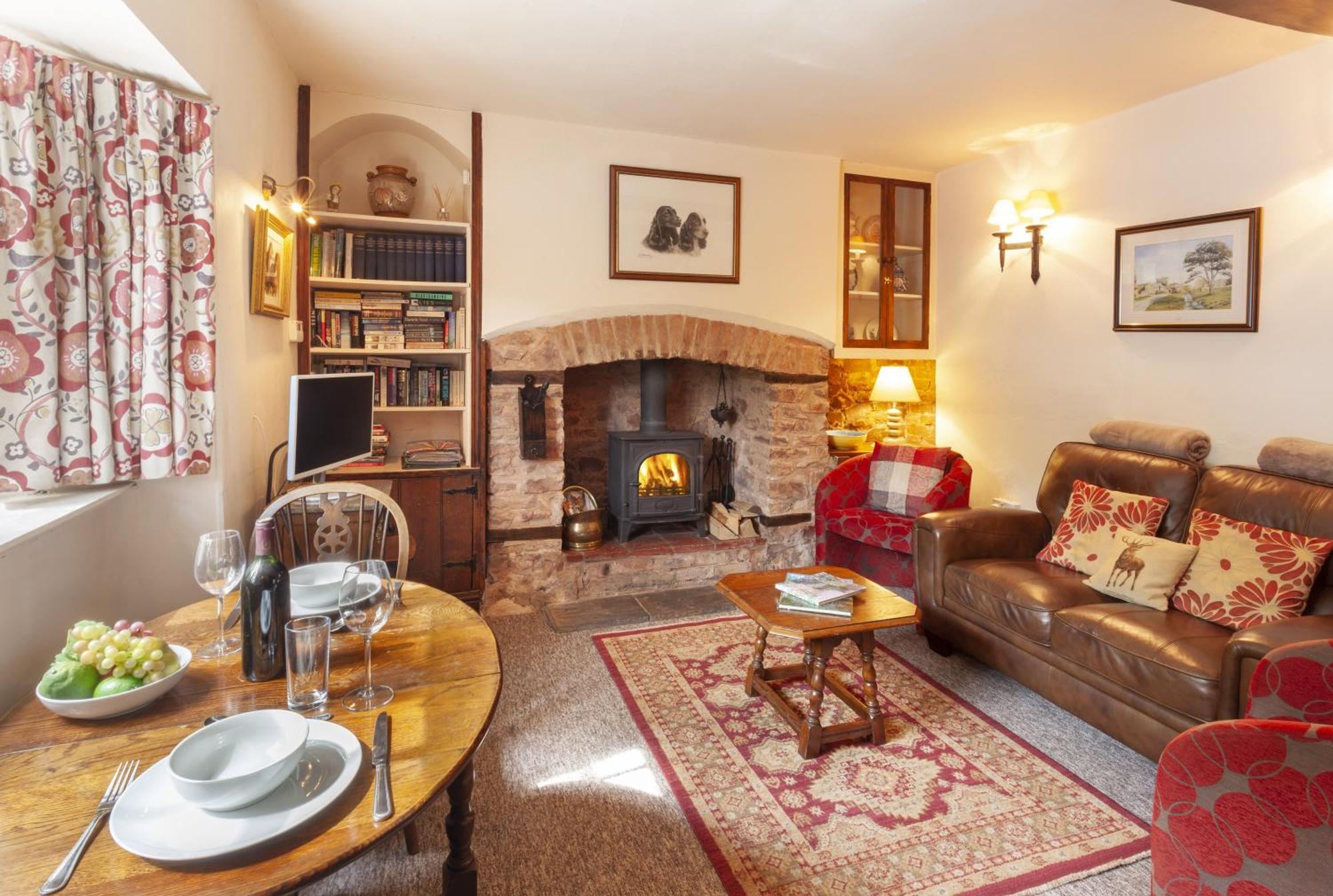Ruffles Cottage Dunster Exterior foto